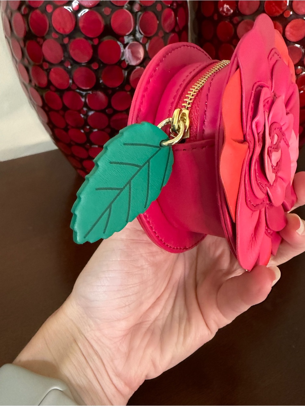 Kate Spade Rambling Roses Coin Purse - Picture 6 of 16
